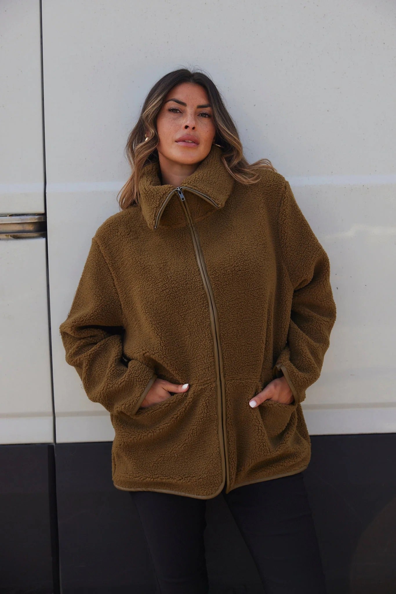 ZINNIA | CHAQUETA TEDDY