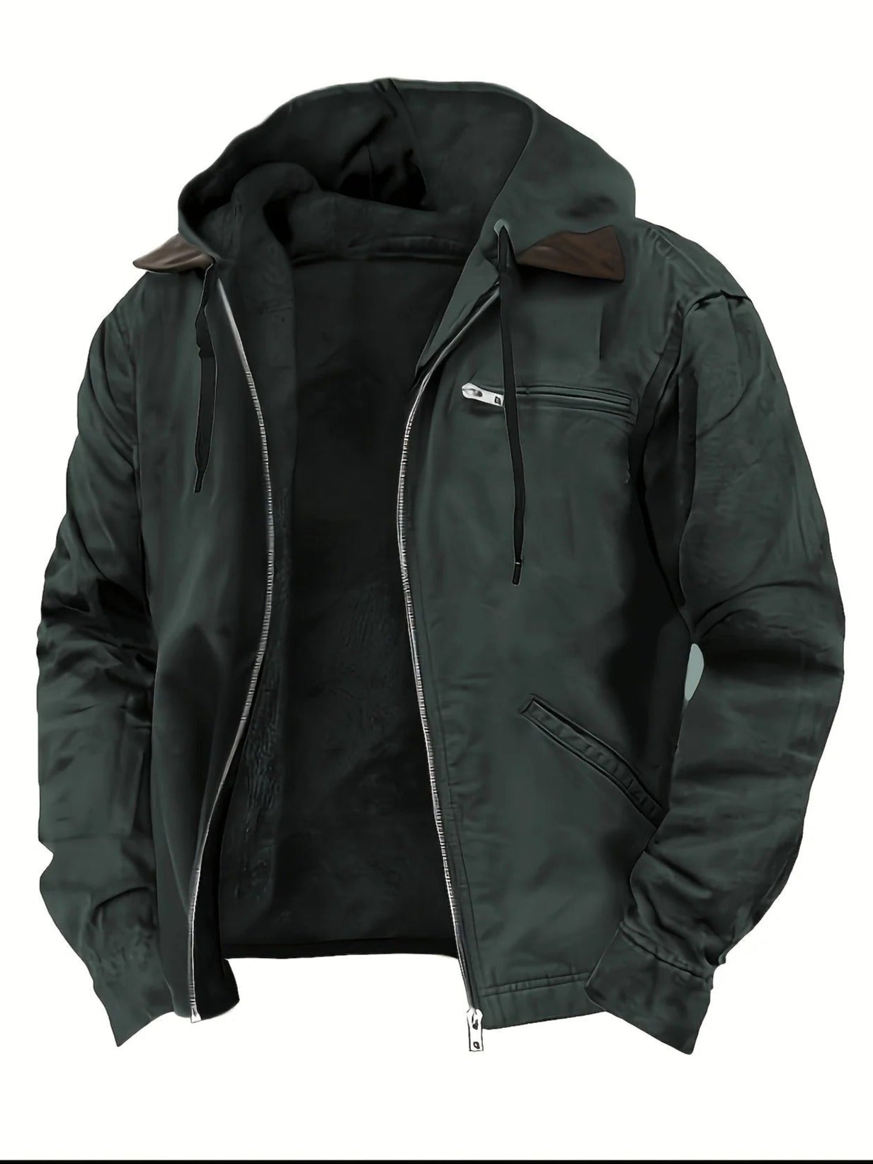 HUGEL | CHAQUETA CON CAPUCHA