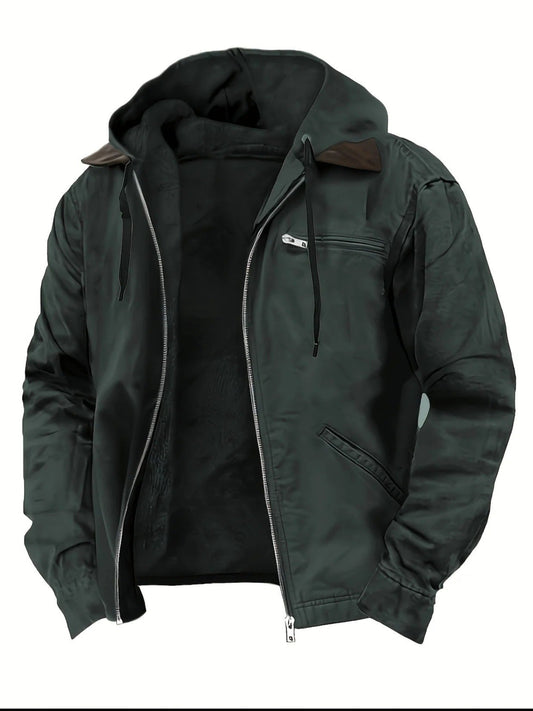 HUGEL | CHAQUETA CON CAPUCHA