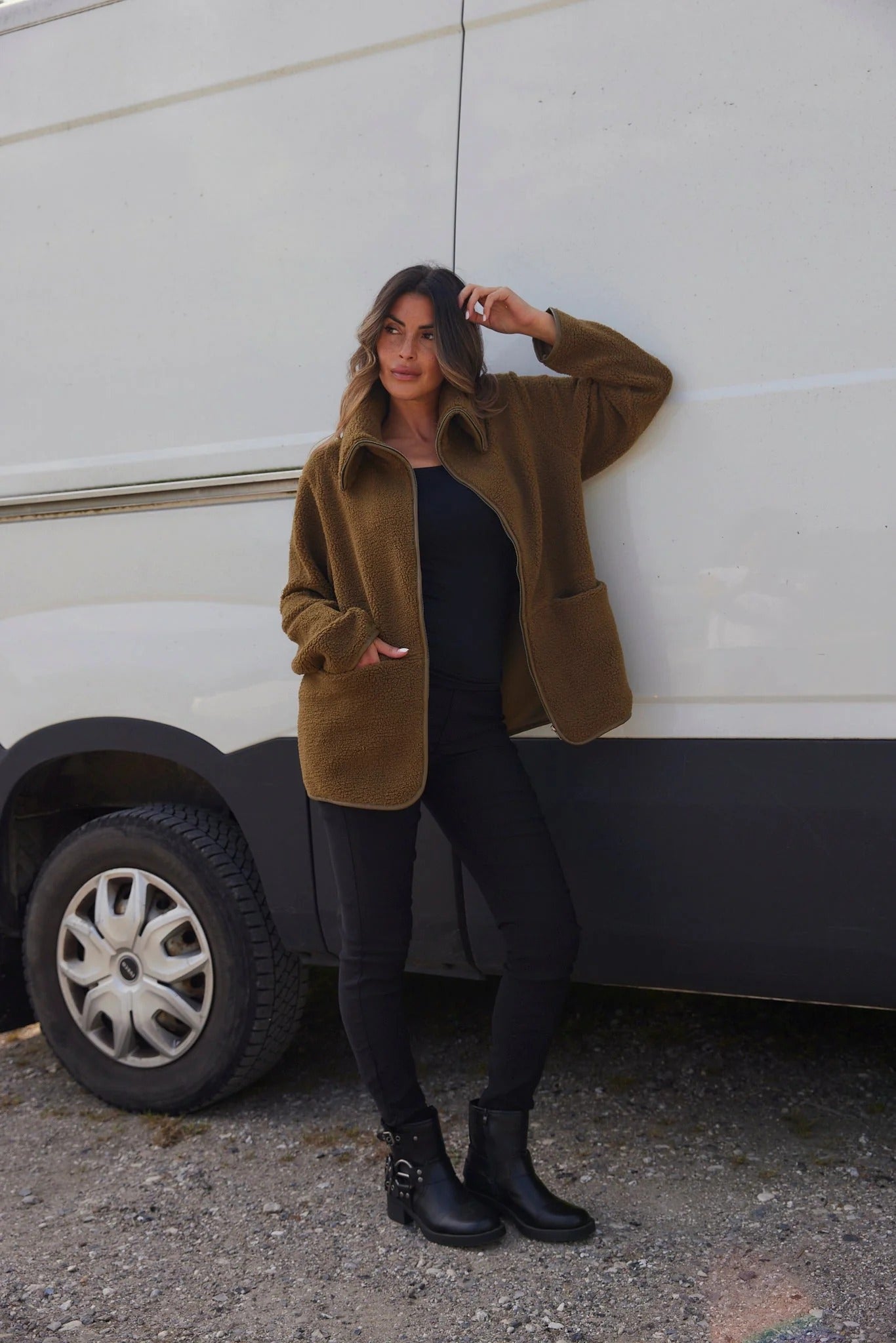 ZINNIA | CHAQUETA TEDDY