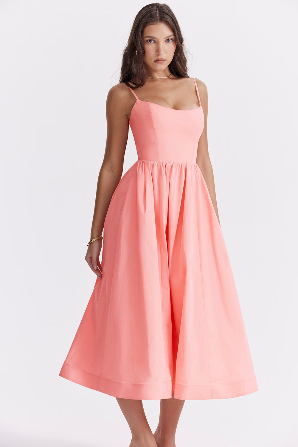 ESTELLE | ELEGANTE VESTIDO MIDI DE CORSET