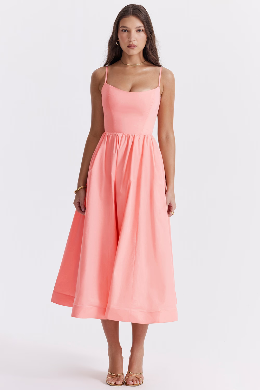 ESTELLE | ELEGANTE VESTIDO MIDI DE CORSET