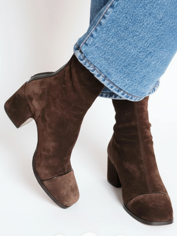 LILY| BOTAS ELEGANTES CON TACON