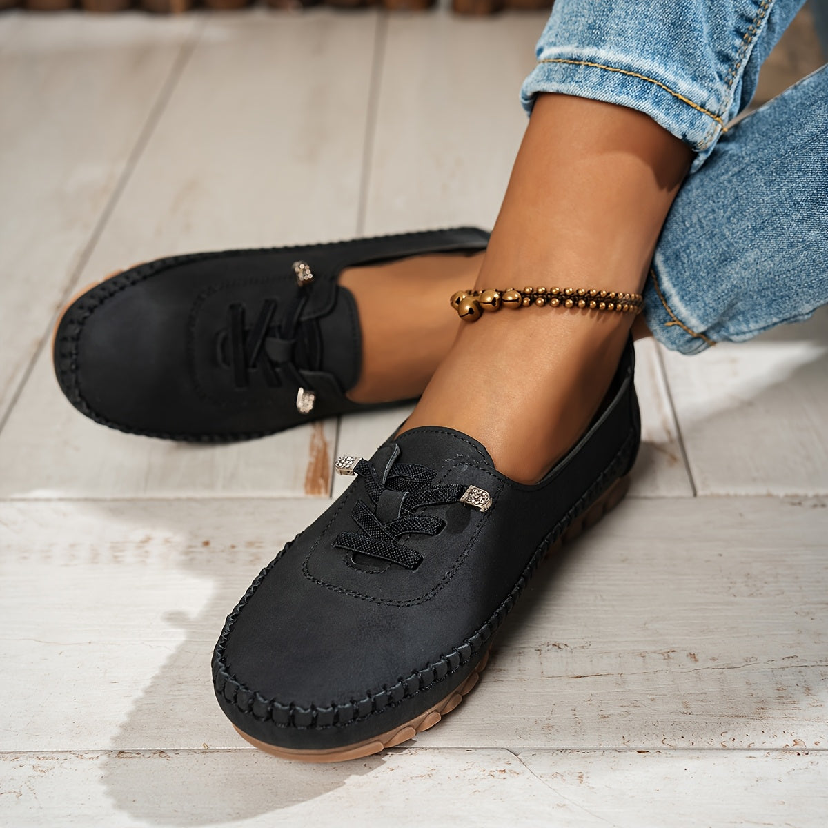 BEATRIZ | MOCASINES SUAVES CON SOPORTE PARA PIES SENSIBLES