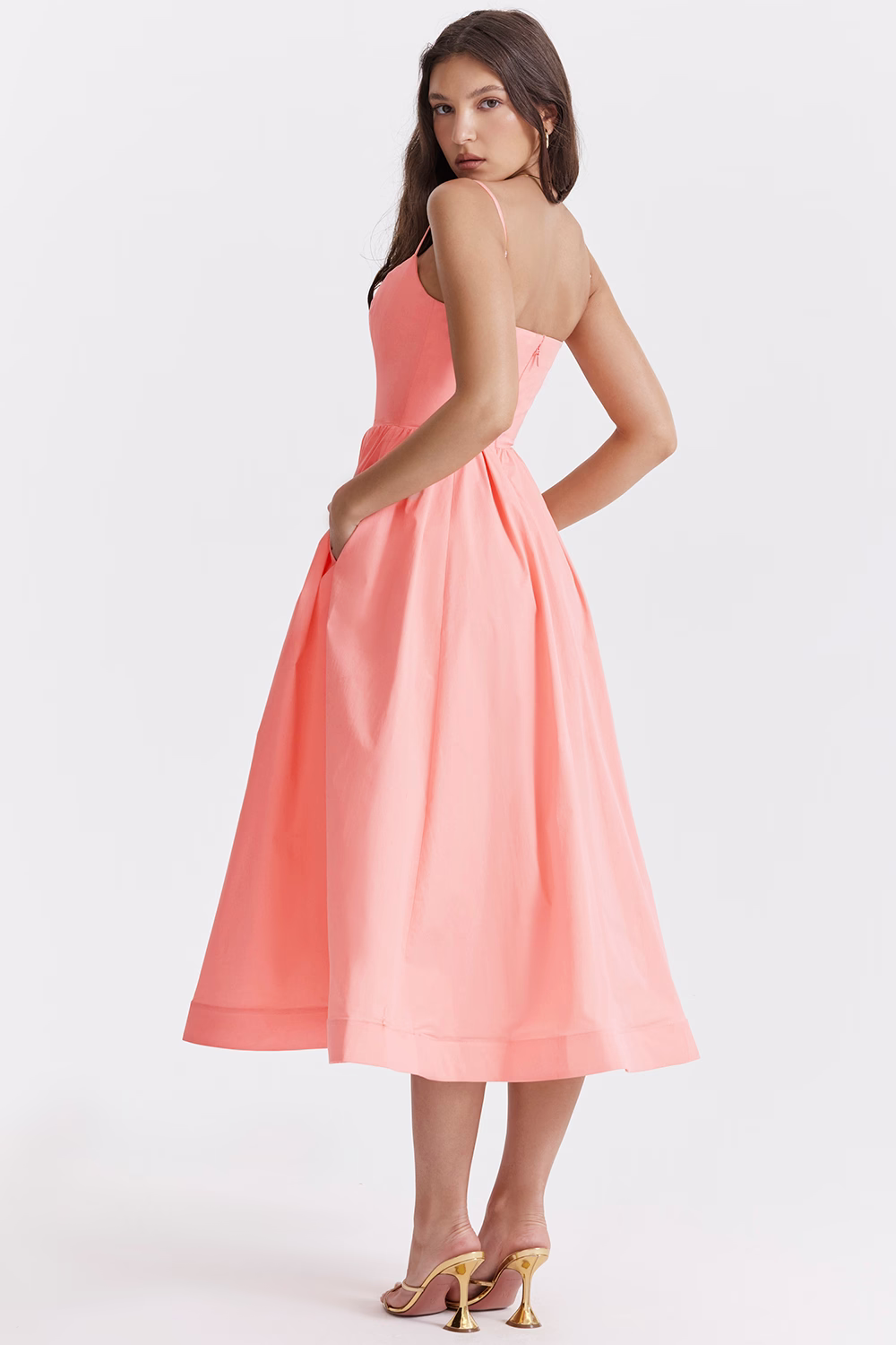 ESTELLE | ELEGANTE VESTIDO MIDI DE CORSET