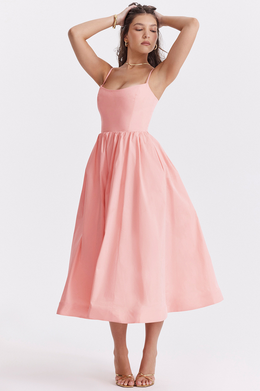 ESTELLE | ELEGANTE VESTIDO MIDI DE CORSET