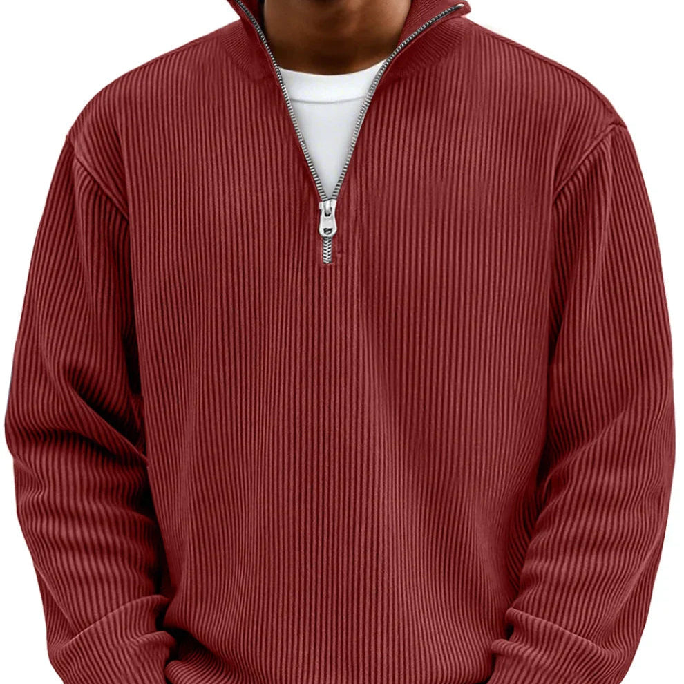 STEVEN | JERSEY DE MEDIA CREMALLERA