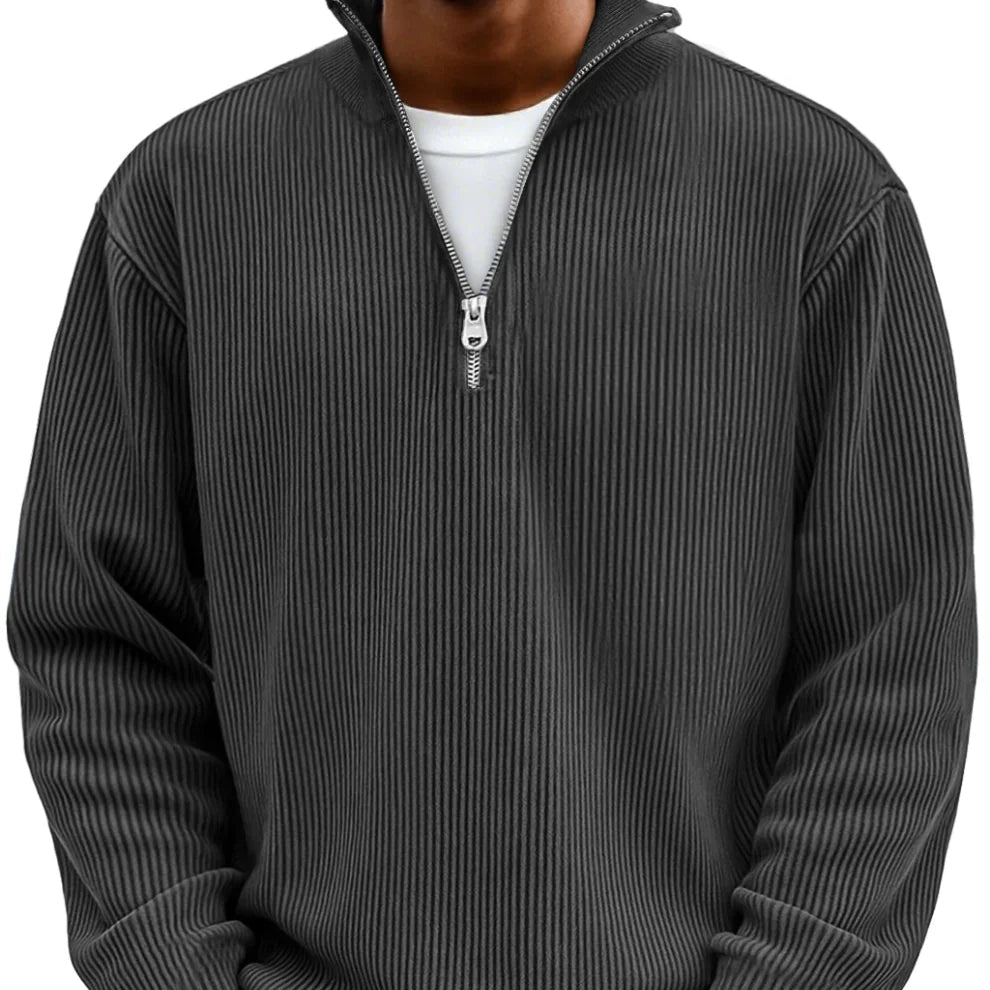 STEVEN | JERSEY DE MEDIA CREMALLERA