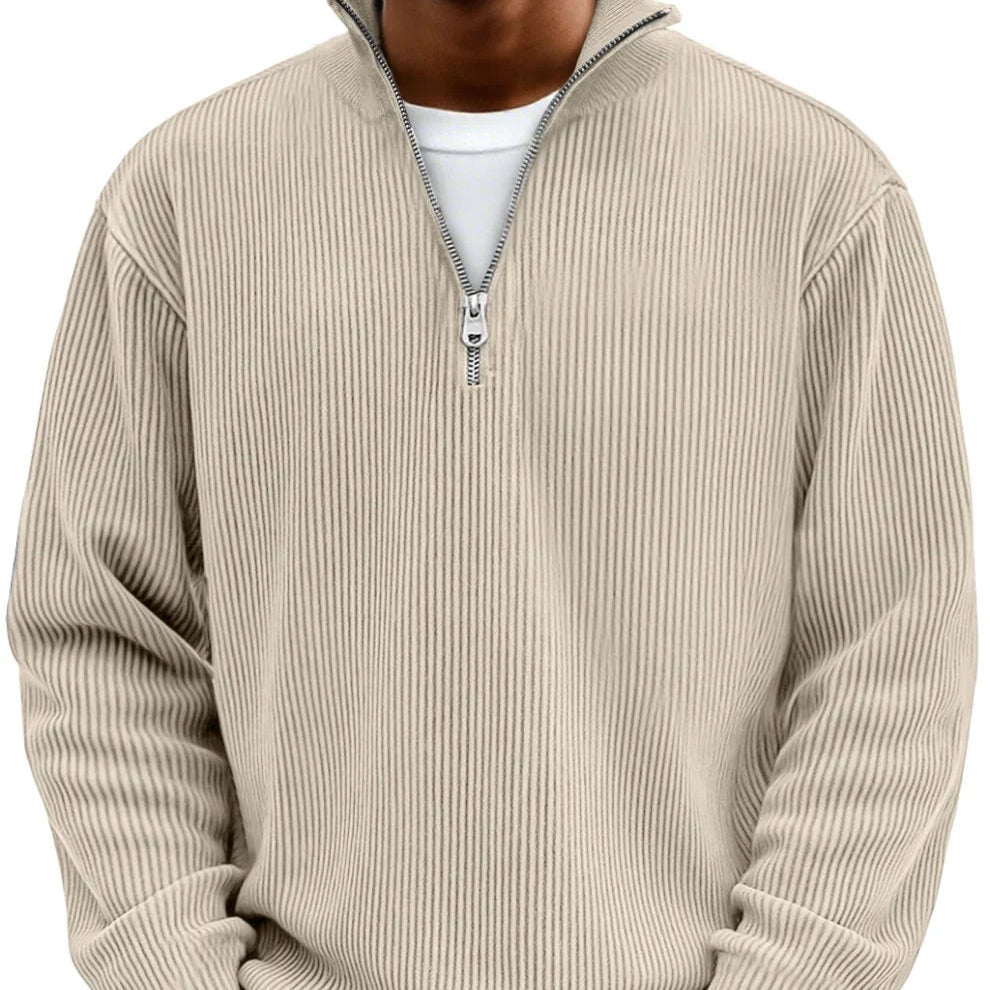 STEVEN | JERSEY DE MEDIA CREMALLERA