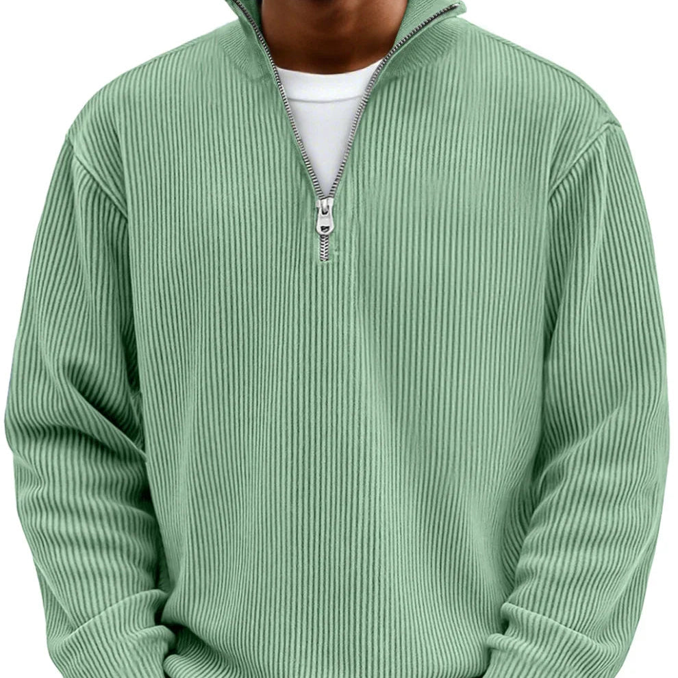 STEVEN | JERSEY DE MEDIA CREMALLERA