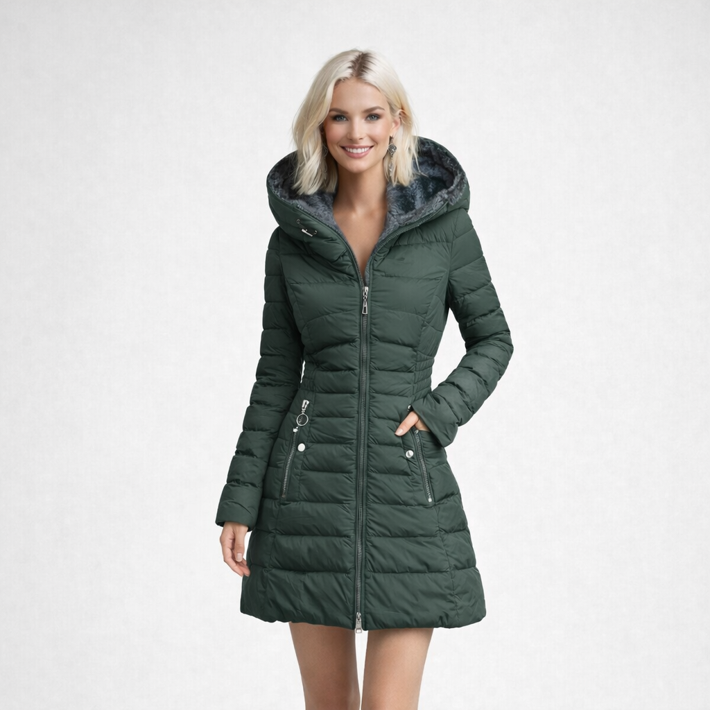 FELICIA | ABRIGO LARGO CON INTERIOR TERMICO