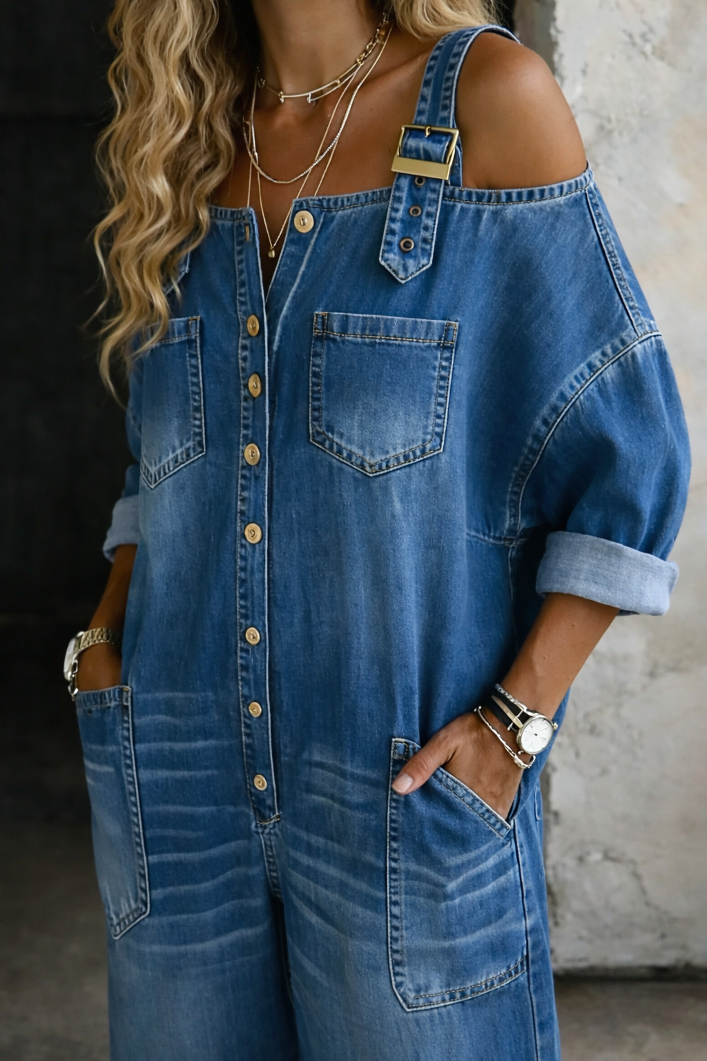 INES | MONO VAQUERO DENIM