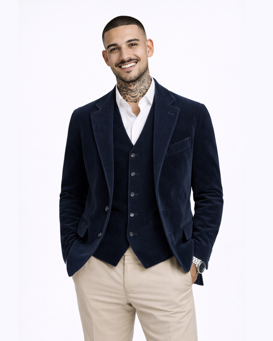 REYMON | CONJUNTO DE CHAQUETA Y CHALECO