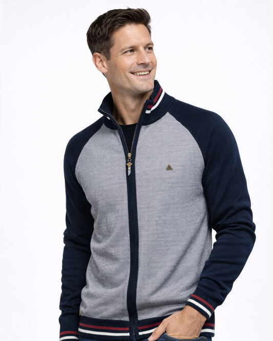 MARIO | JERSEY DE CREMALLERA COMPLETA