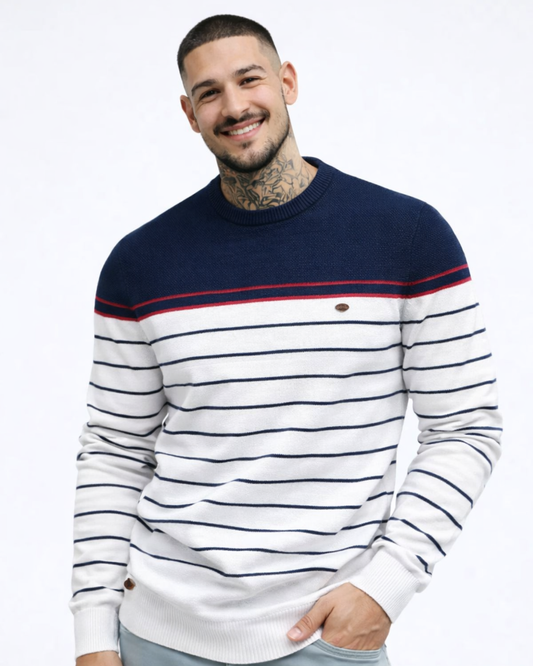 JAVIER | JESERY DE HOMBRE DE RAYAS