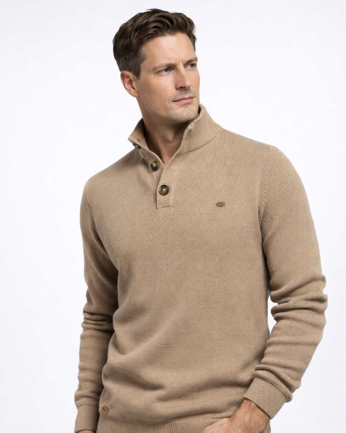 SAMUEL | JERSEY ELEGANTE DE BOTÓN