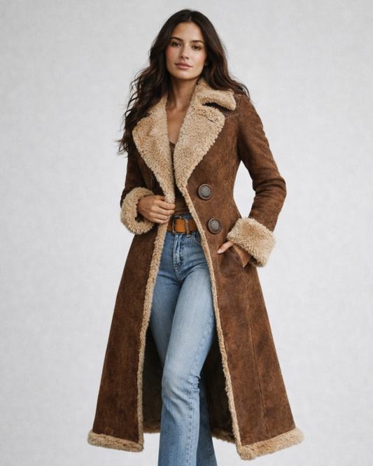 NEUS | ABRIGO LARGO TEDDY