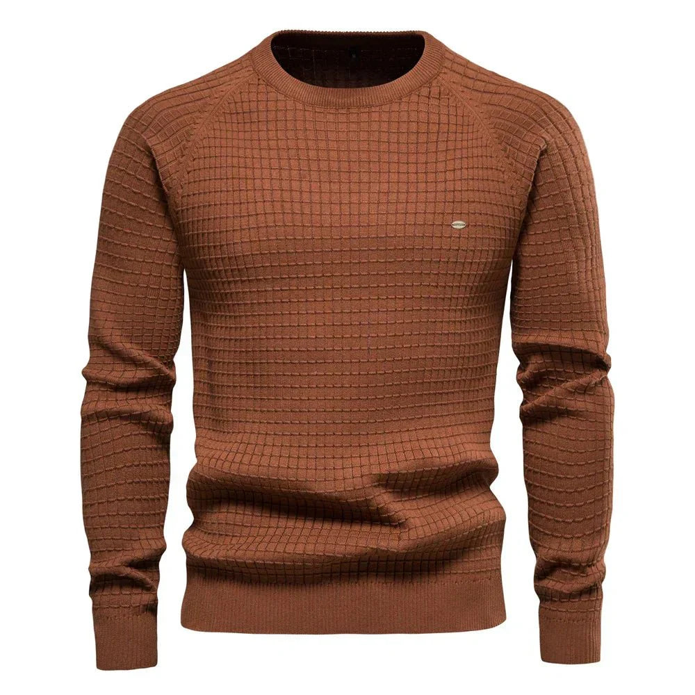 SERGIO | JERSEY DE CUELLO REDONDO CON ESTAMPADO