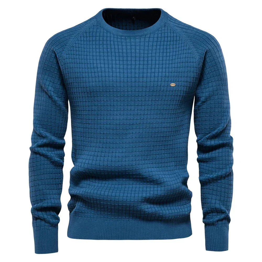SERGIO | JERSEY DE CUELLO REDONDO CON ESTAMPADO
