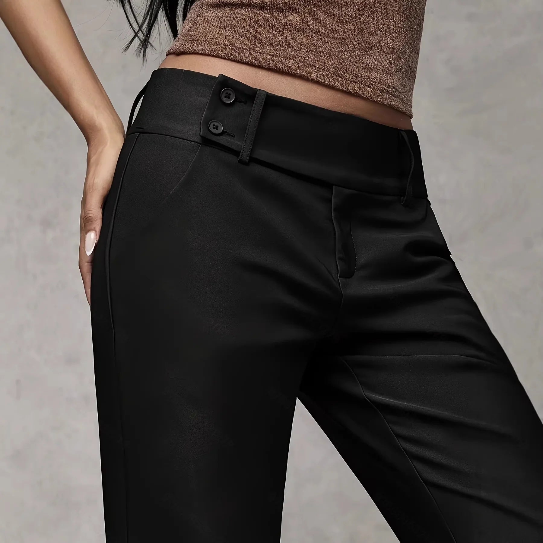 MILAN | PANTALÓN DE PINZA DE CAMPANA