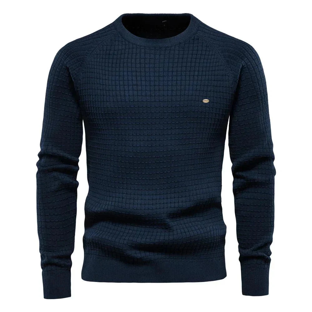 SERGIO | JERSEY DE CUELLO REDONDO CON ESTAMPADO