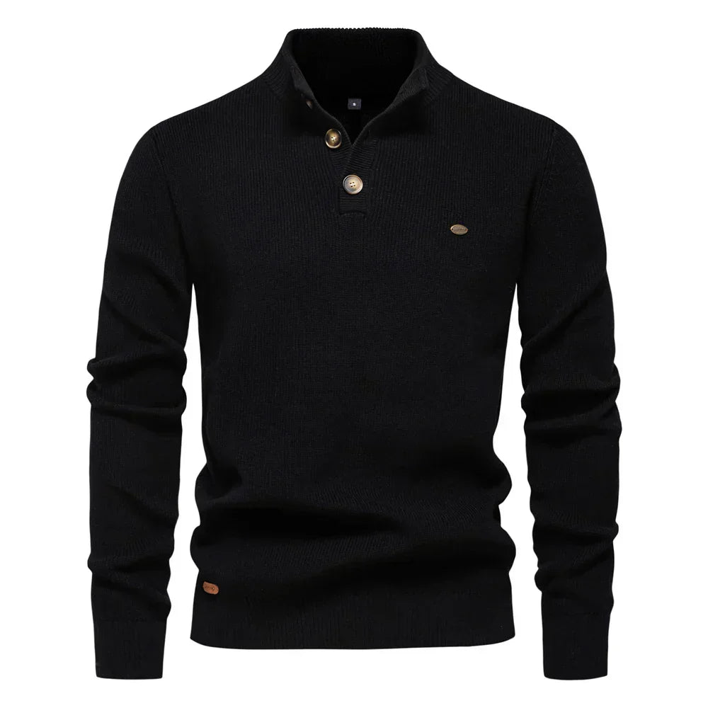 SAMUEL | JERSEY ELEGANTE DE BOTÓN