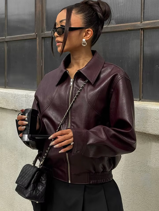 ZAIRA | CHAQUETA CON CREMALLERA