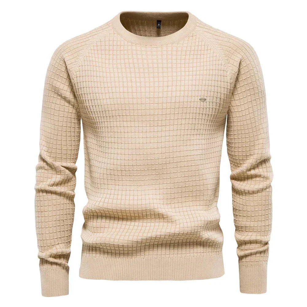 SERGIO | JERSEY DE CUELLO REDONDO CON ESTAMPADO
