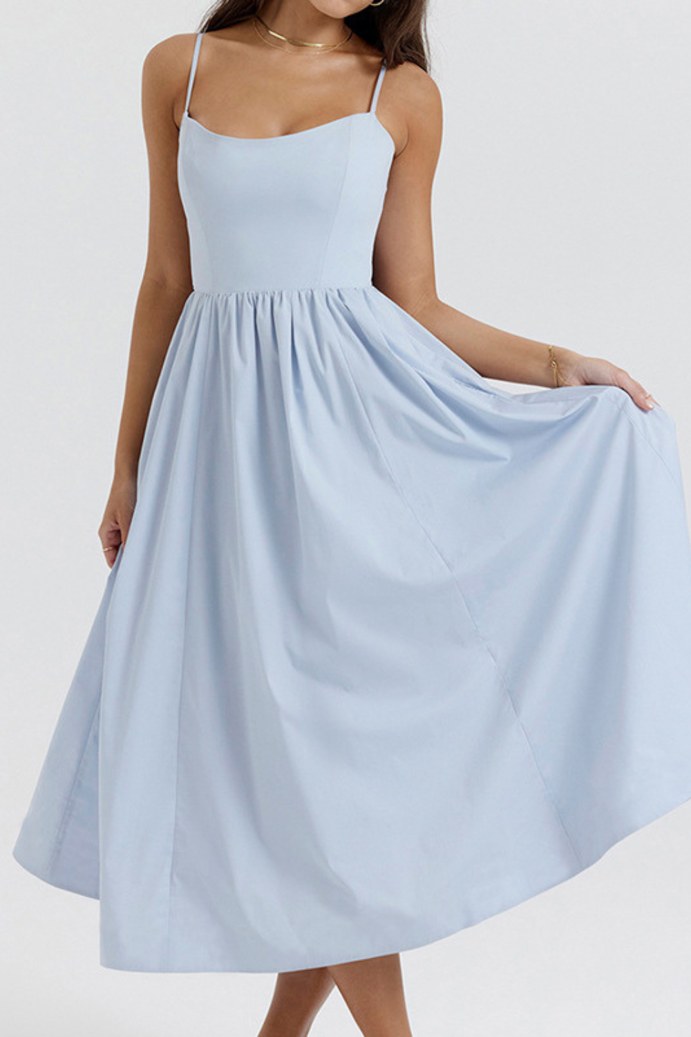 ESTELLE | ELEGANTE VESTIDO MIDI DE CORSET