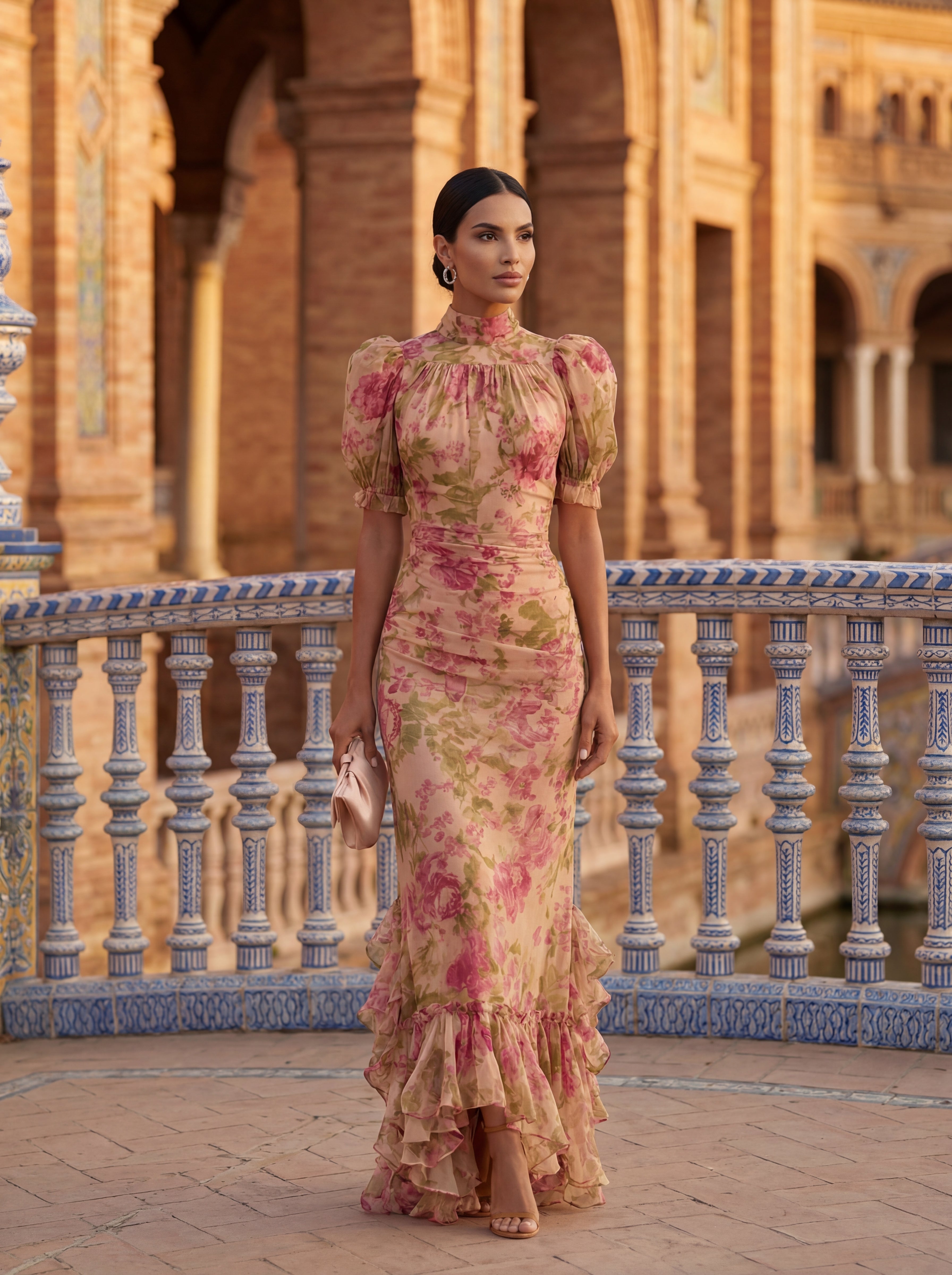 ROSARIO | VESTIDO CON ESTAMPADO FLORAL