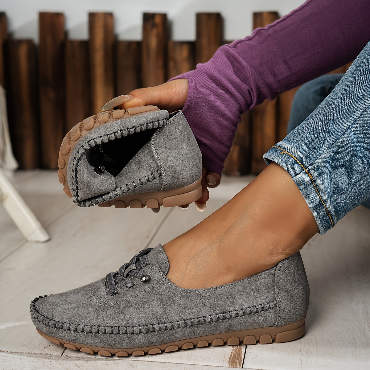 BEATRIZ | MOCASINES SUAVES CON SOPORTE PARA PIES SENSIBLES