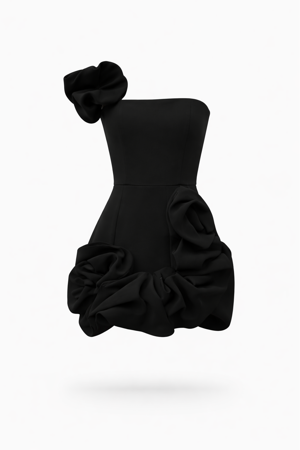 LEYLA | VESTIDO ELEGANTE ASIMÉTRICO