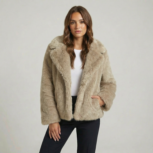 ASTRID | ABRIGO DE PELO SINTÉTICO