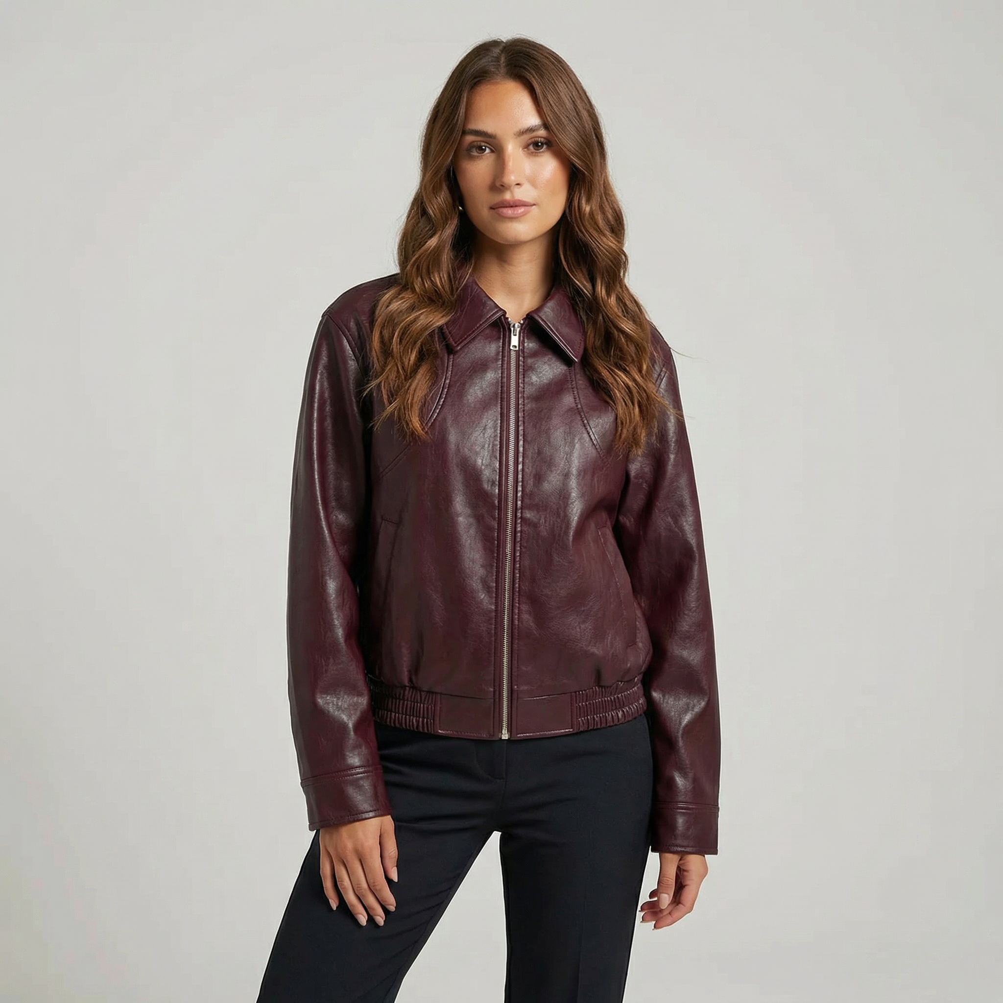 ZAIRA | CHAQUETA CON CREMALLERA