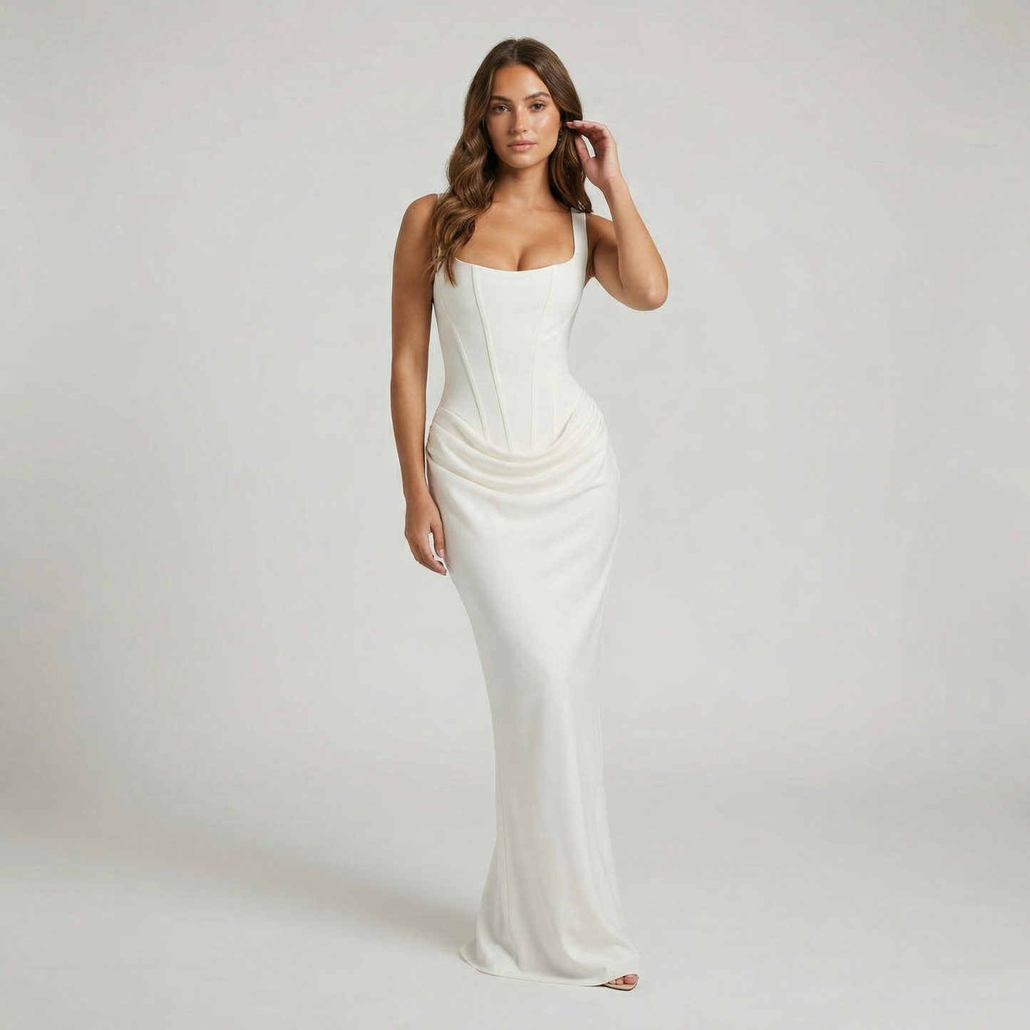 SOFIA | VESTIDO MAXI CON ESCOTE