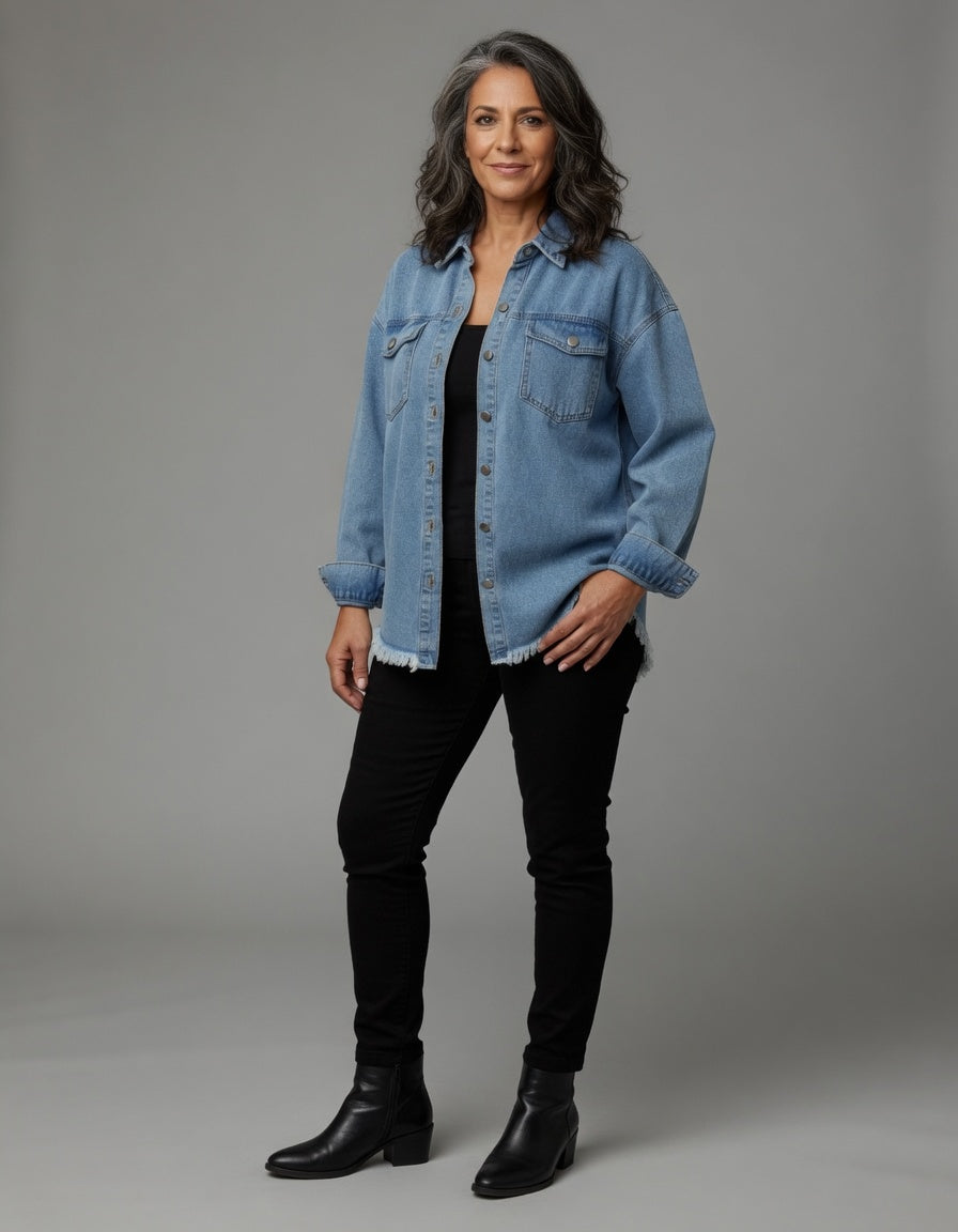OLIVIA | CHAQUETA VAQUERA DENIM