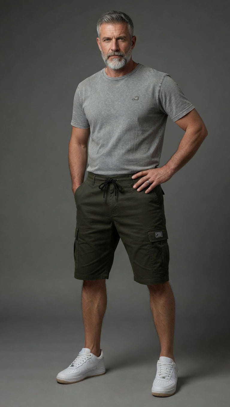 LUCASI | PANTALONES CARGO CORTOS