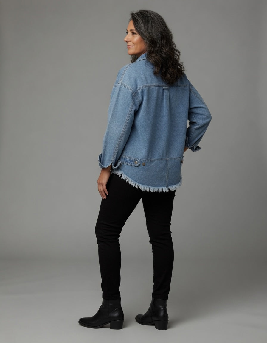 OLIVIA | CHAQUETA VAQUERA DENIM