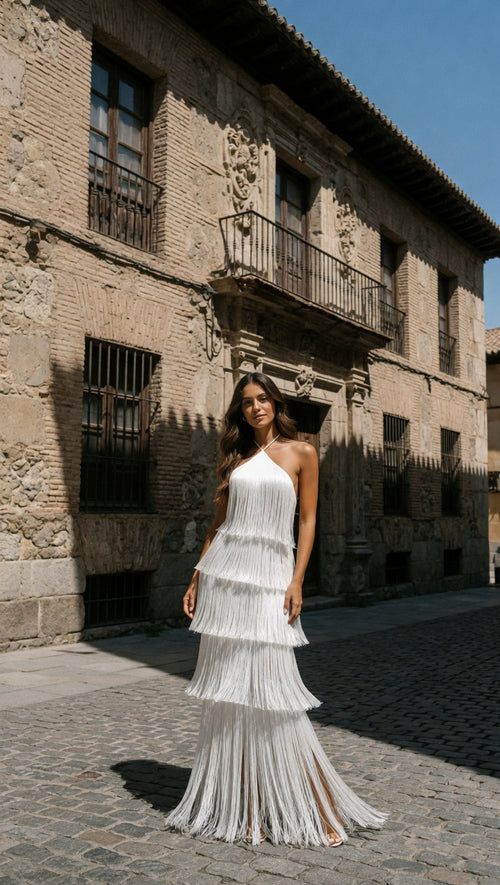 ABRIL | VESTIDO DE FLECOS