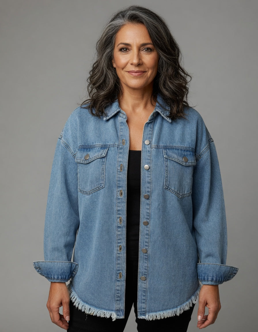 OLIVIA | CHAQUETA VAQUERA DENIM