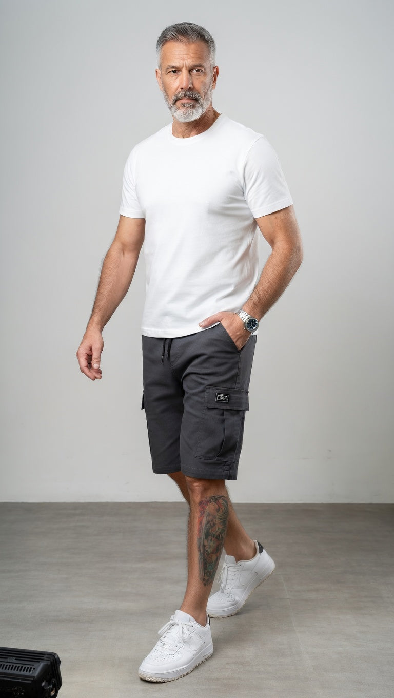 LUCASI | PANTALONES CARGO CORTOS