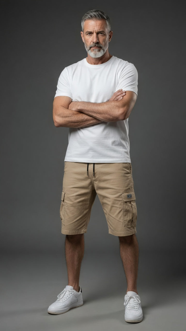 LUCASI | PANTALONES CARGO CORTOS