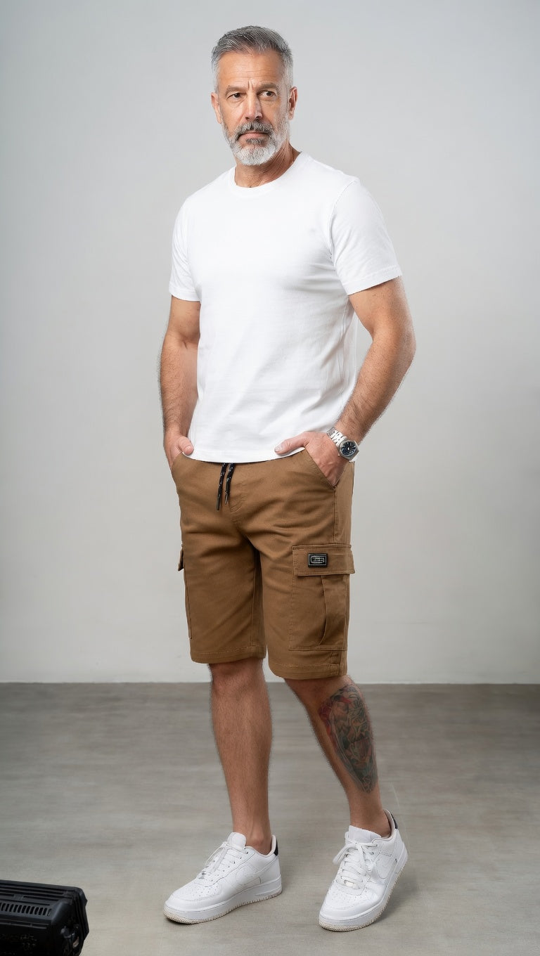LUCASI | PANTALONES CARGO CORTOS
