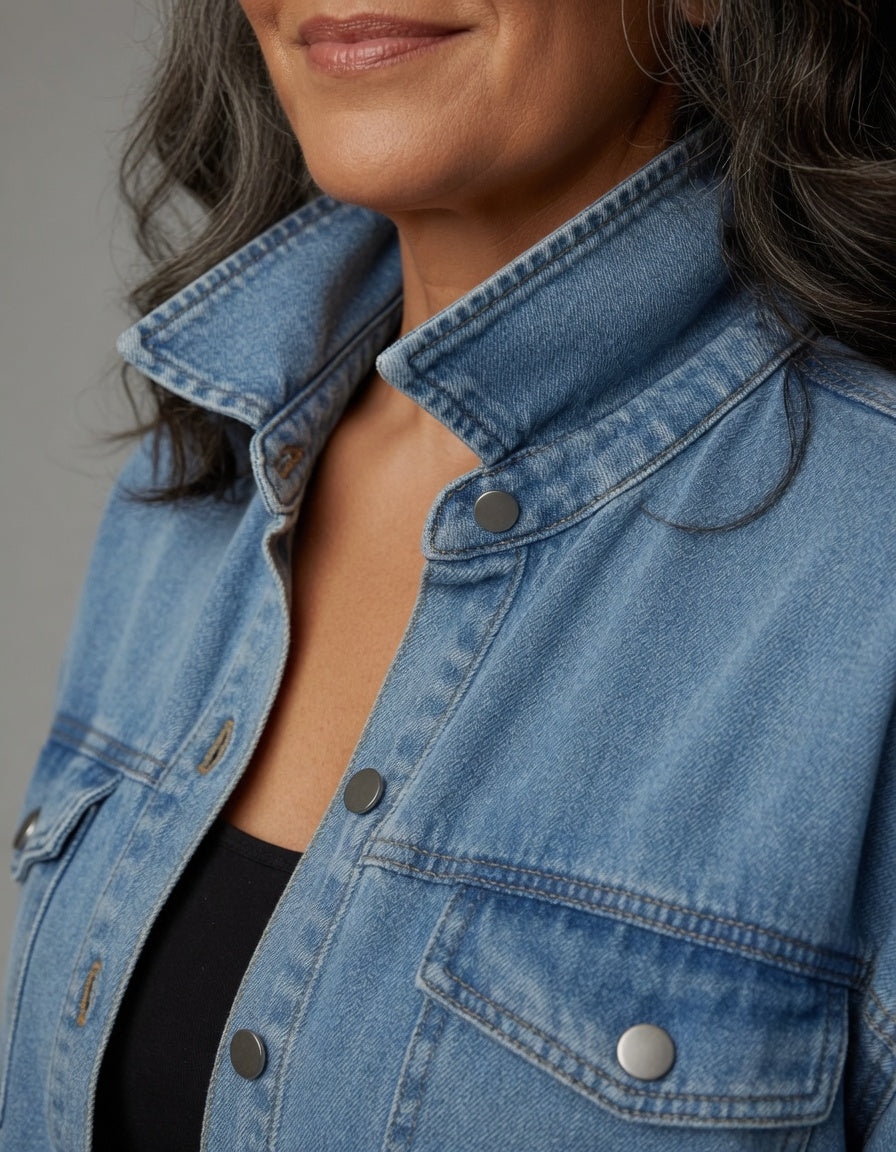 OLIVIA | CHAQUETA VAQUERA DENIM