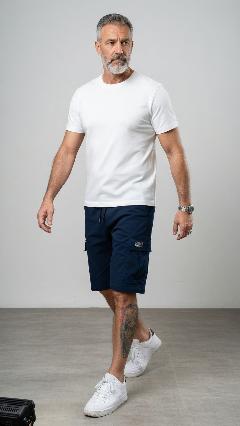 LUCASI | PANTALONES CARGO CORTOS