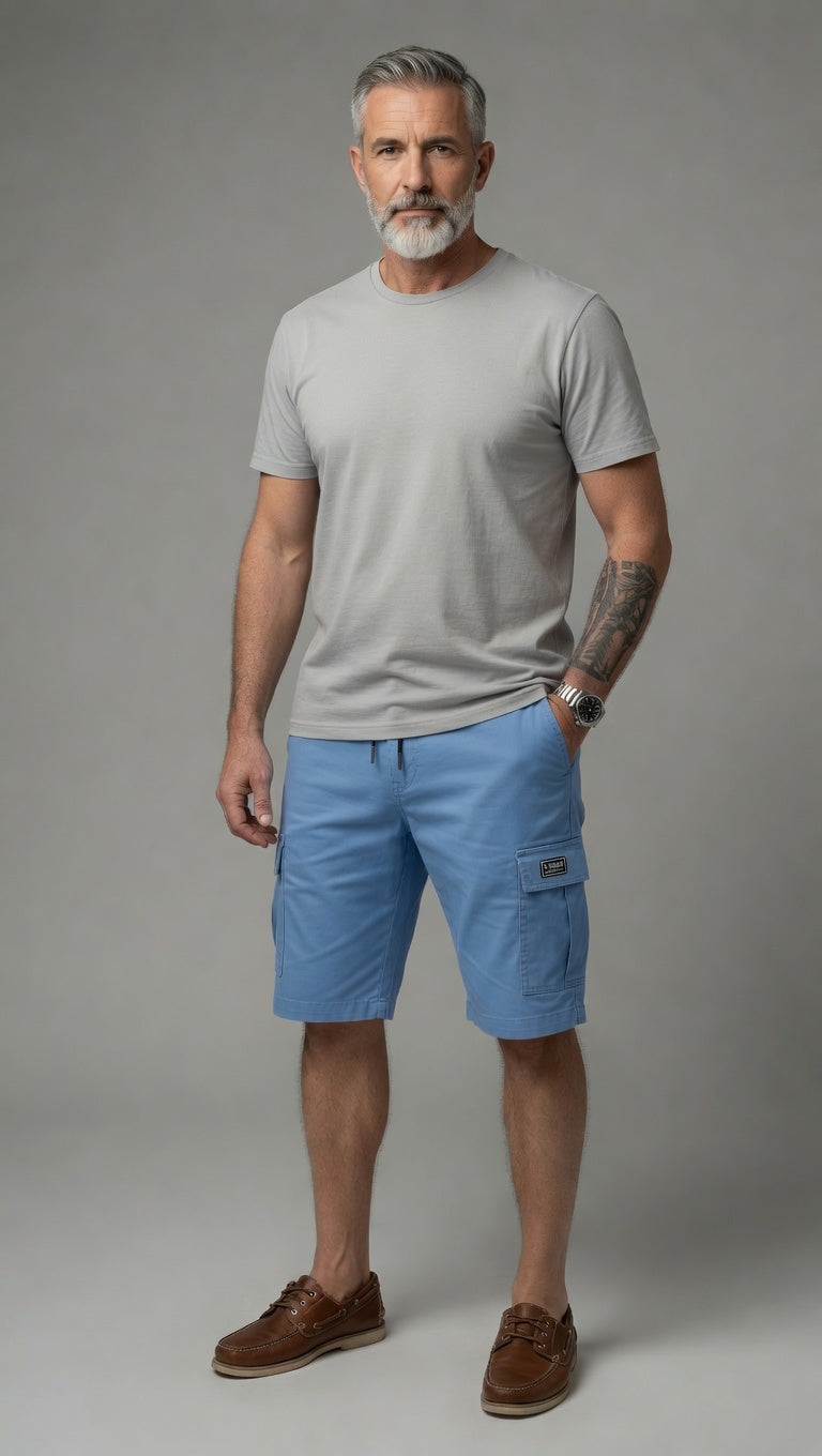 LUCASI | PANTALONES CARGO CORTOS