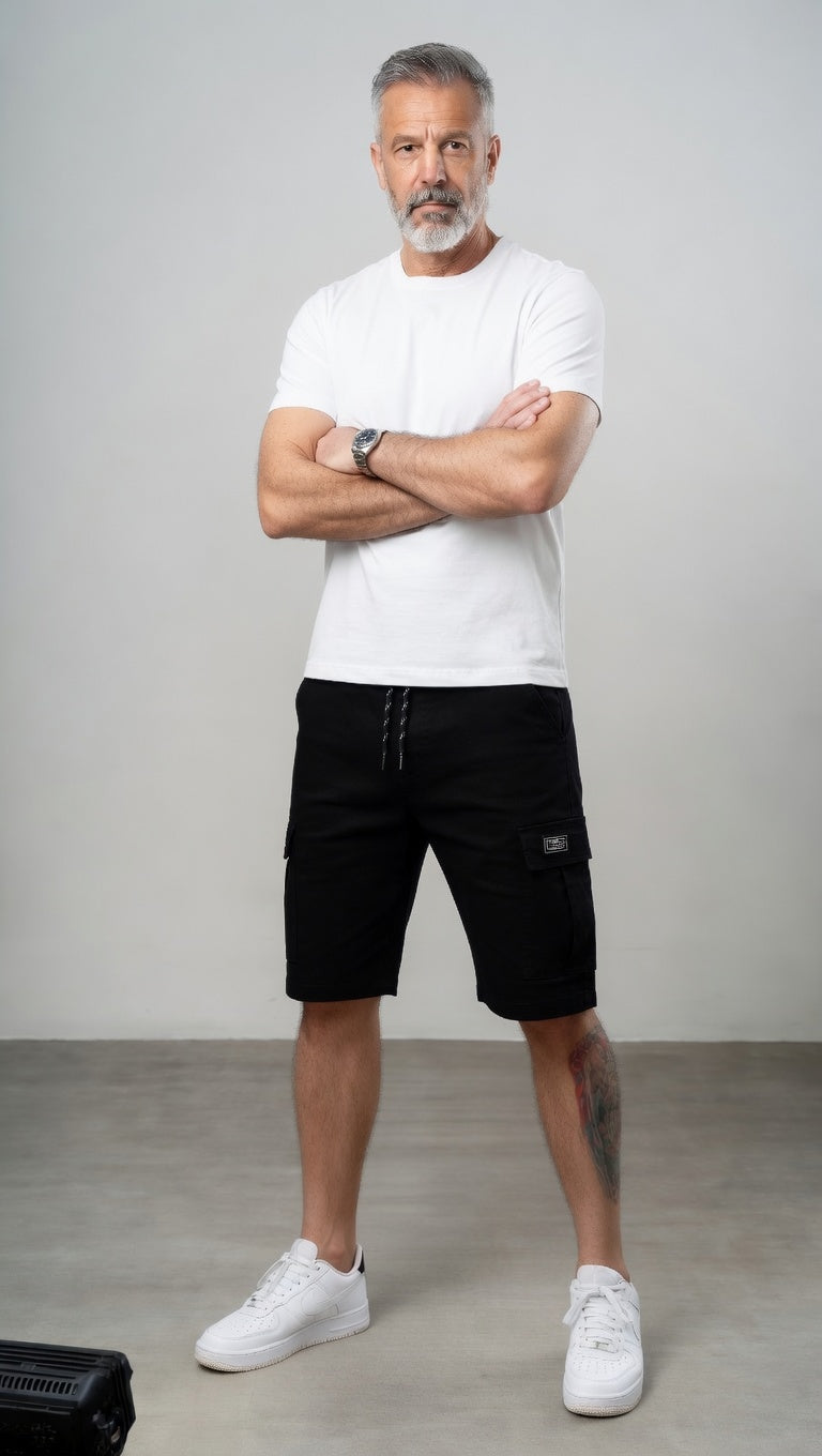 LUCASI | PANTALONES CARGO CORTOS