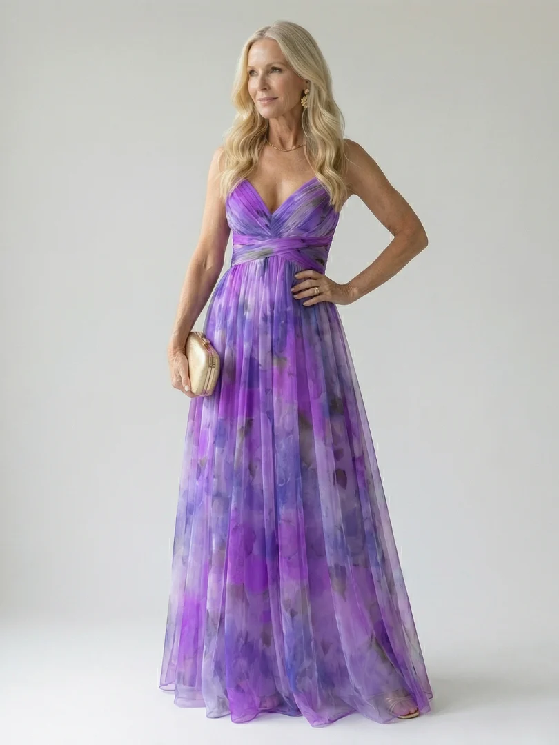 GISELA | VESTIDO CON ESTAMPADO FLORAL MULTICOLOR