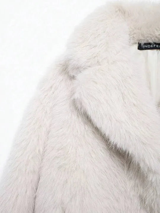 ASTRID | ABRIGO DE PELO SINTÉTICO