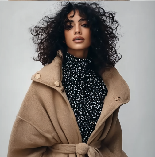 NAVILA | GABARDINA DE DISEÑO CORTO